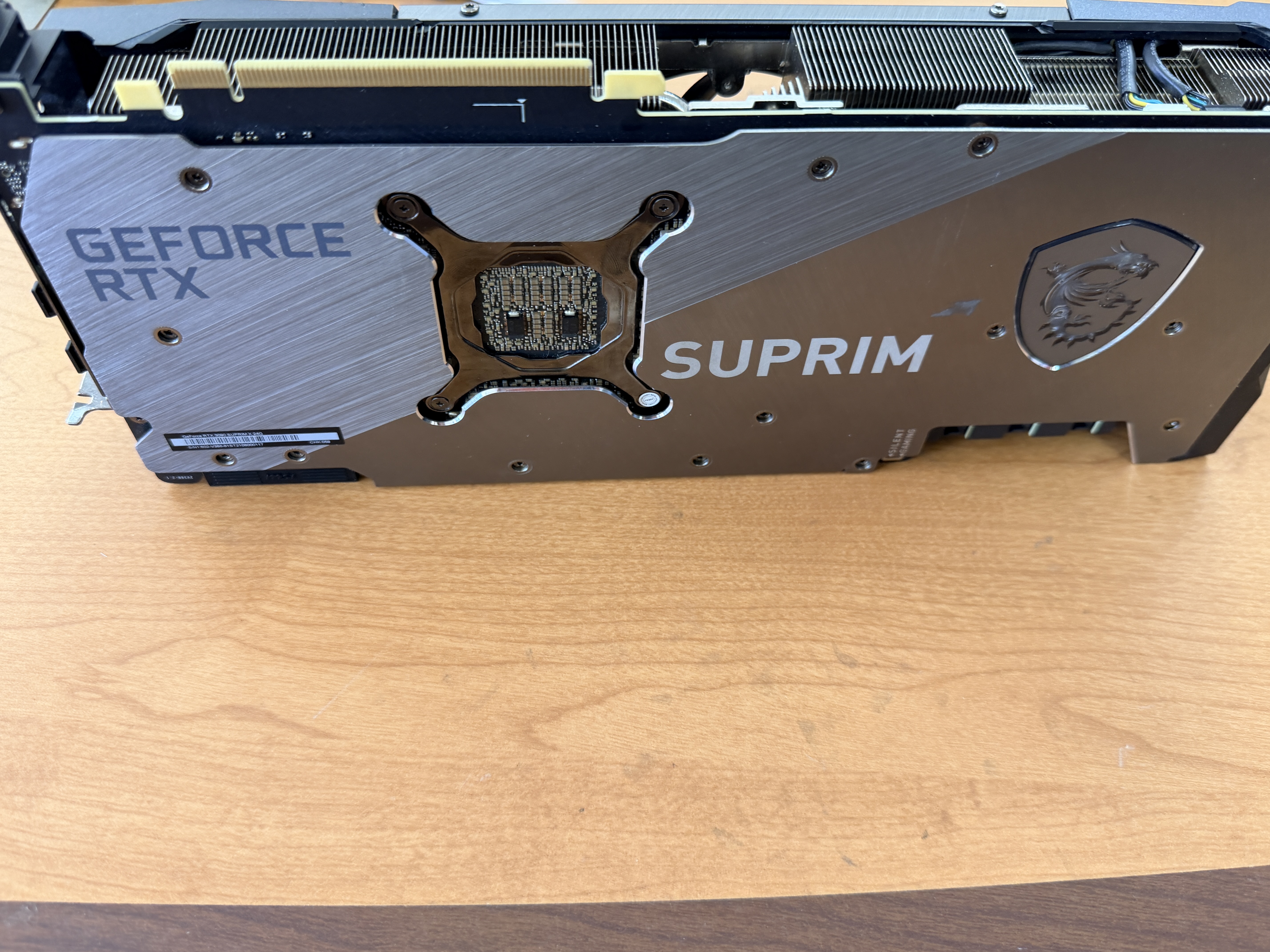 MSI GeForce RTX 3090 SUPRIM X 24GB GDDR6X Graphics Card