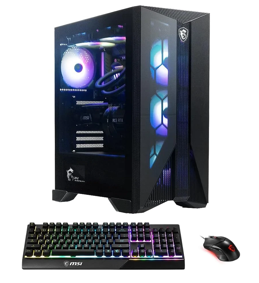MSI Aegis R 13NUE-458US i7-13700F RTX 4070 16GB 2TB SSD Gaming Desktop PC